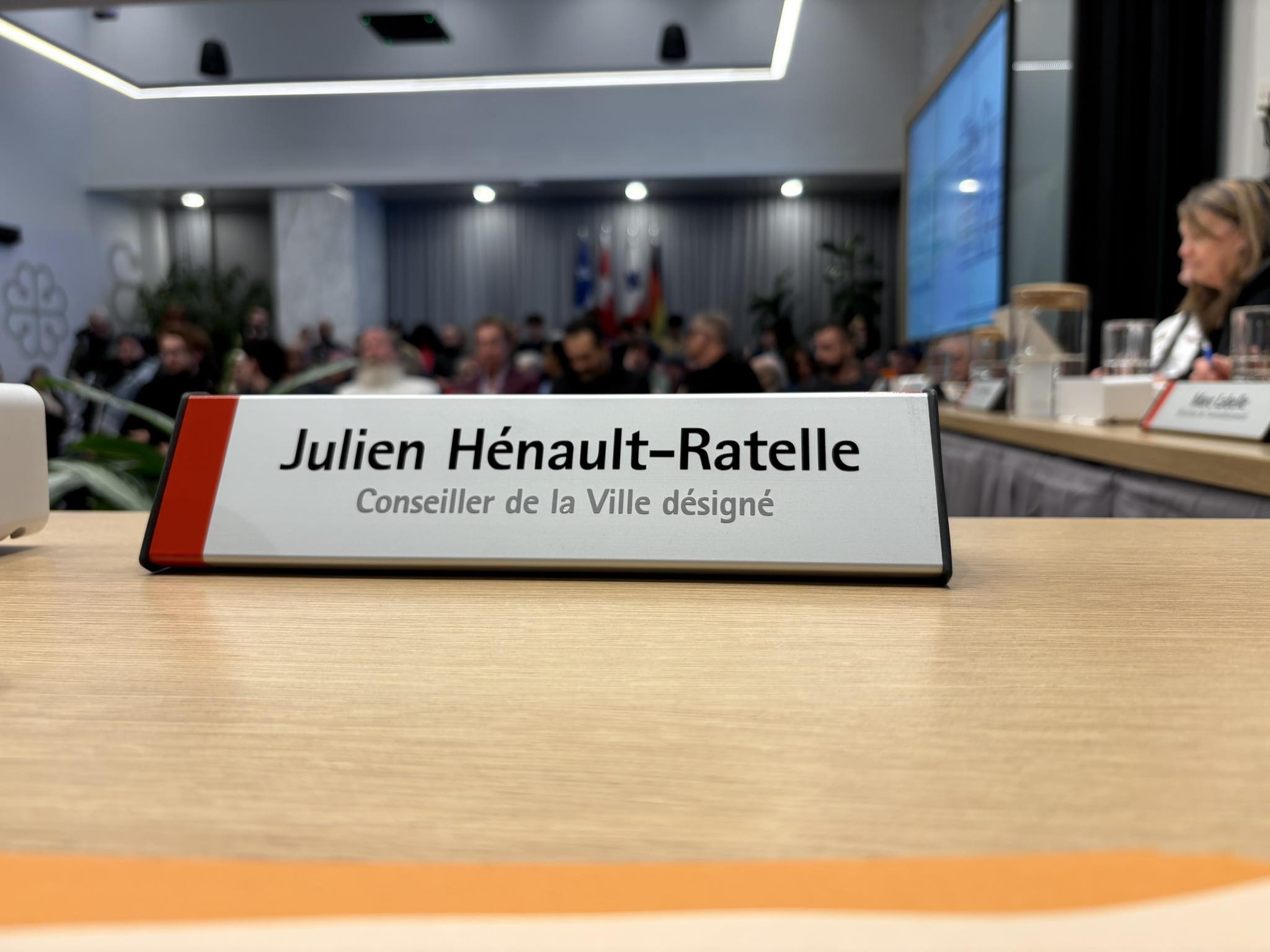 Julien Hénault-Ratelle, Conseiller de ville pour Tétreaultville