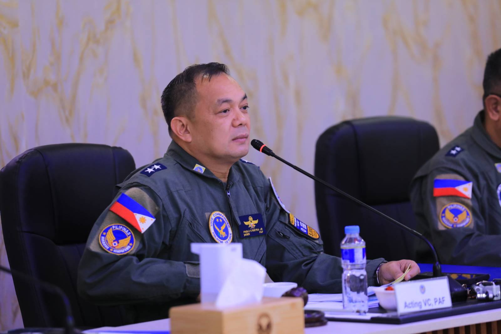Philippine - MGen Rustria delivers his opening remarks during the first ...