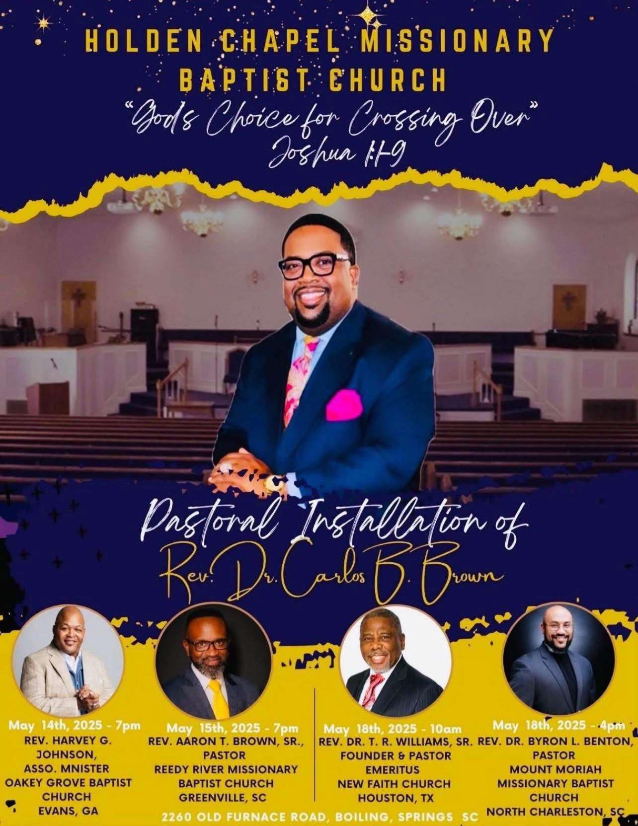 Reedy - Beat us there! We are EXCITED to celebrate with Holden Chapel ...