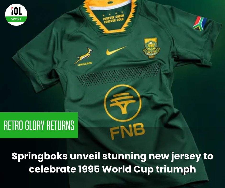 IOL News - SA Rugby and Nike revealed the new Springbok... | Facebook
