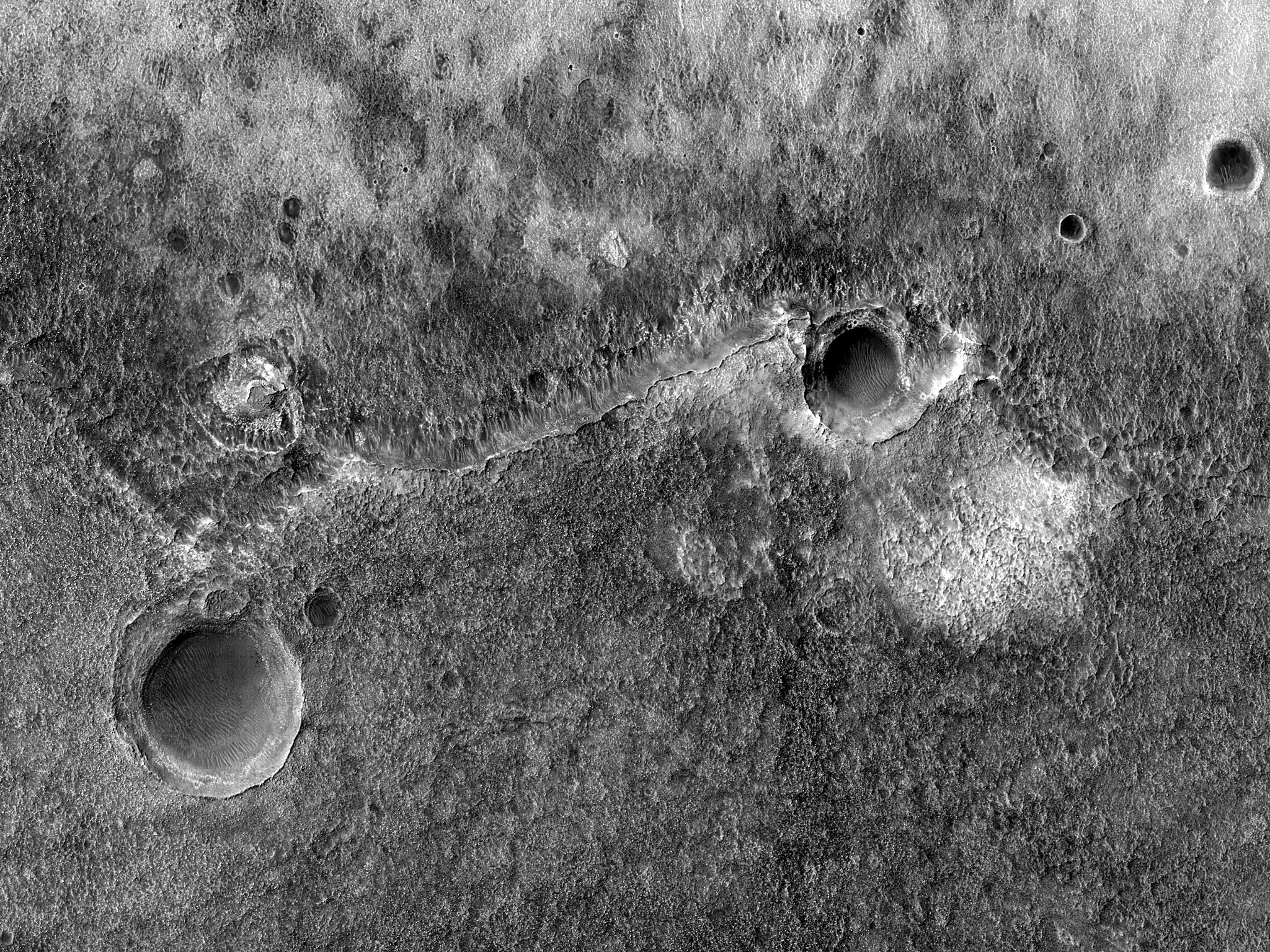 HiRISE - An Extra-Crater Sinuous Ridge Identifying these... | Facebook