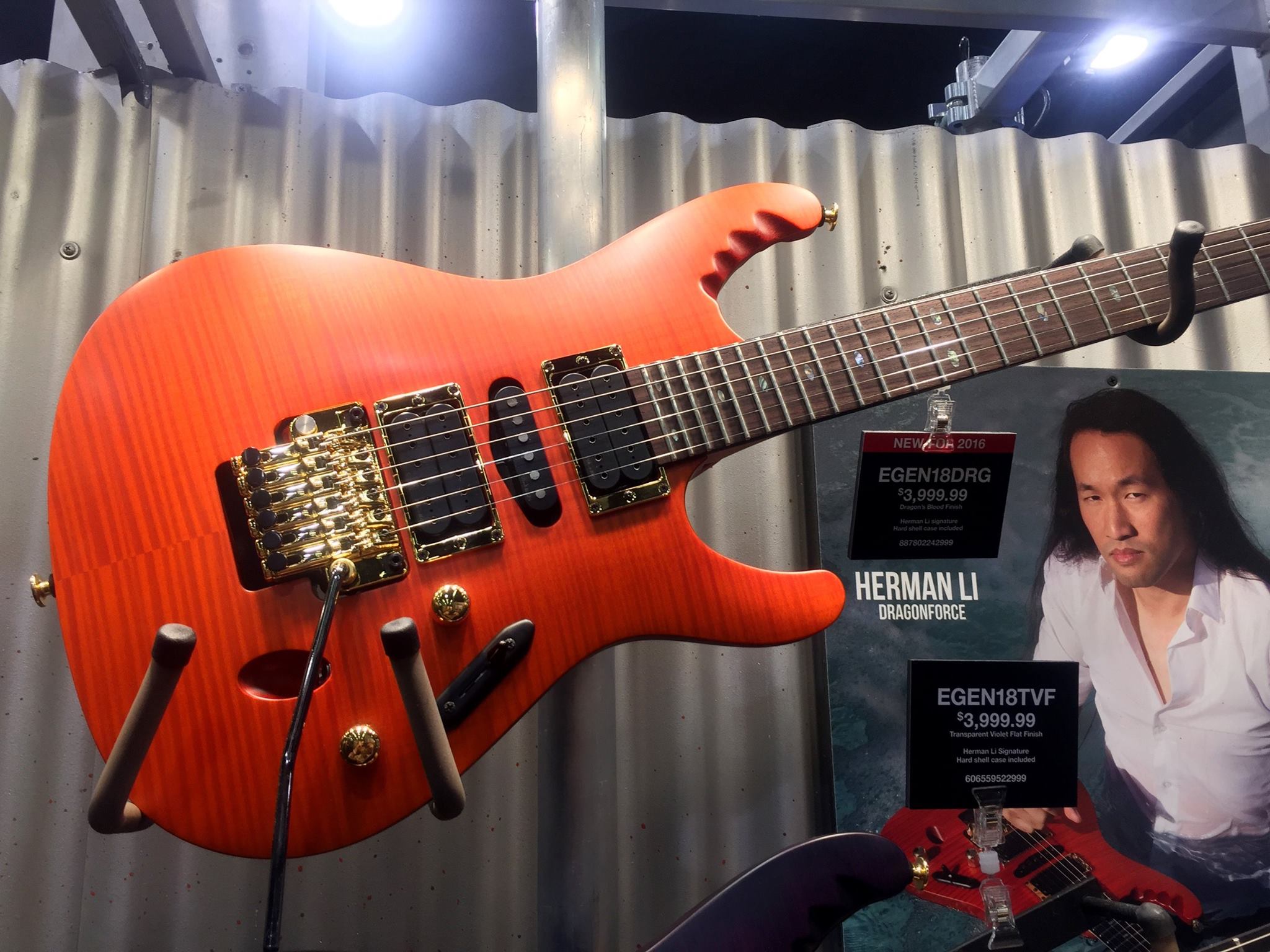 Herman Li of DragonForce test drives his 😈custom BC Rich guitar: