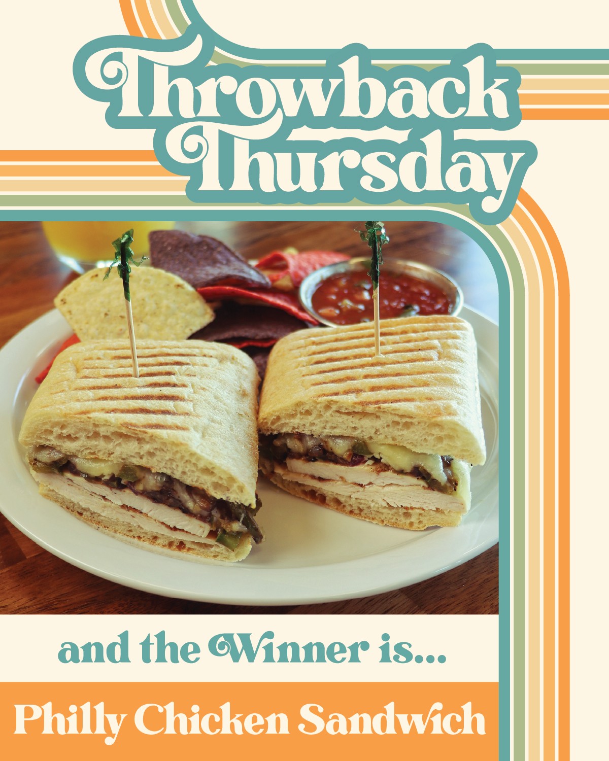 Turning - 🥳 Say hello (again) to the Philly Chicken Sandwich! Your ...