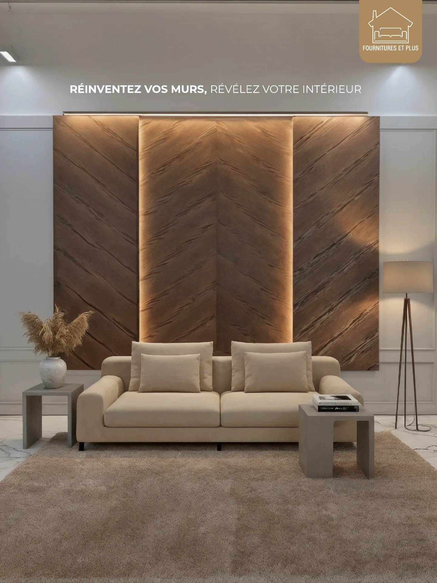 UNE TOUCHE DE BEAUTÉ SUR CHAQUE MUR... - Fournitures Et Plus | Facebook
