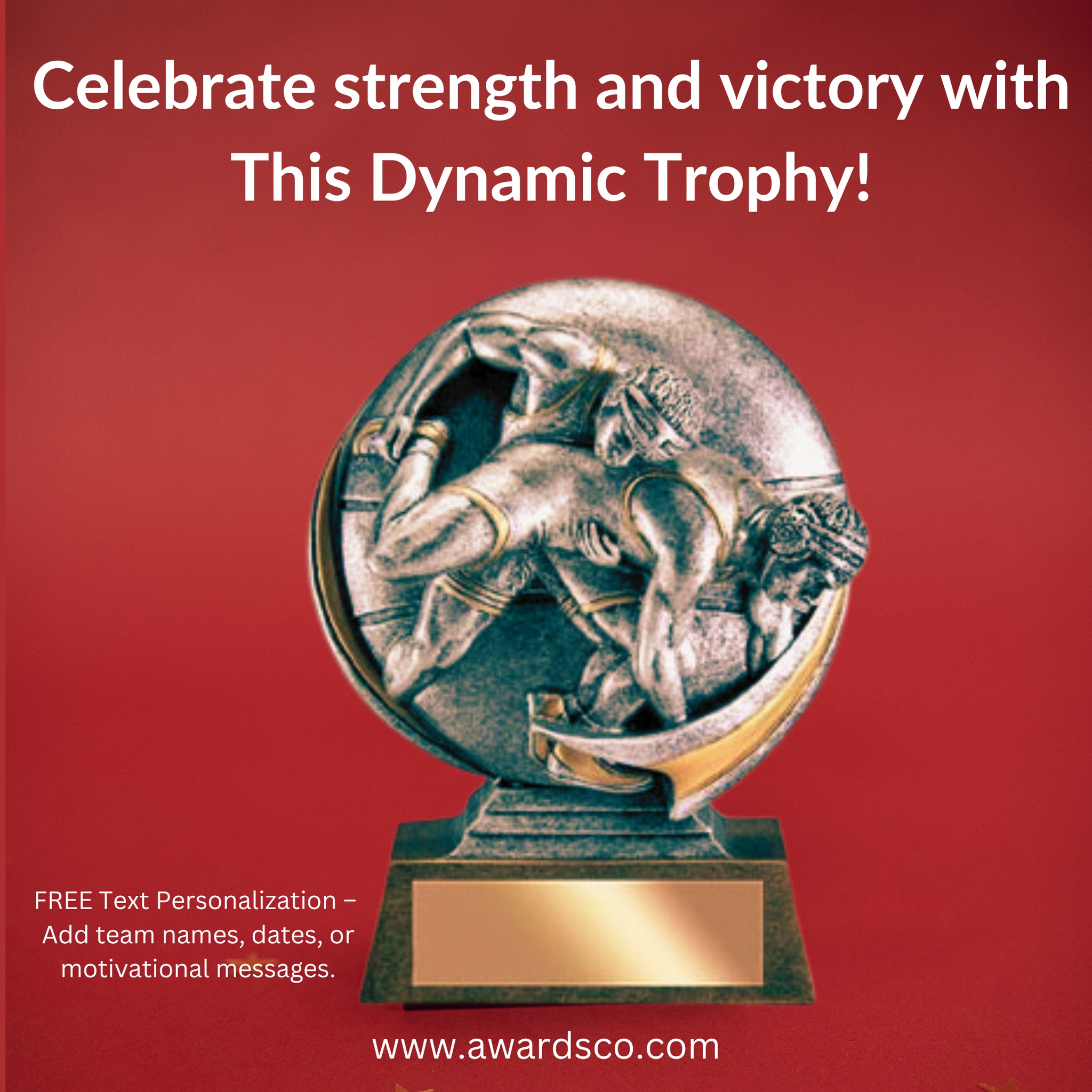 Awardsco.com - 🤼‍♂️🏆 Celebrate Wrestling Excellence with This Dynamic ...