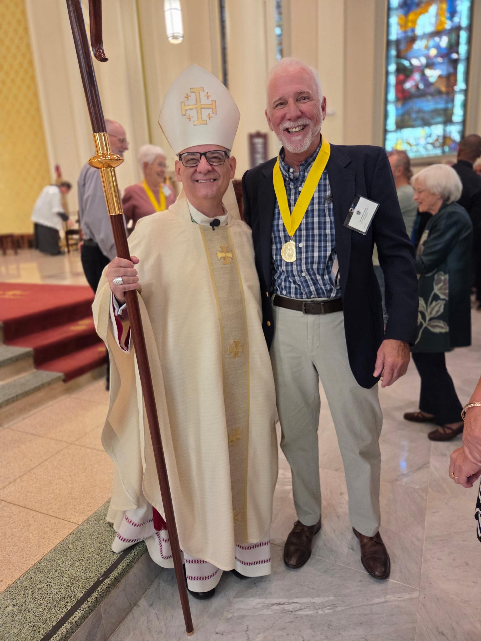 St. - Michael Stutheit received the Christ the King medal from ...