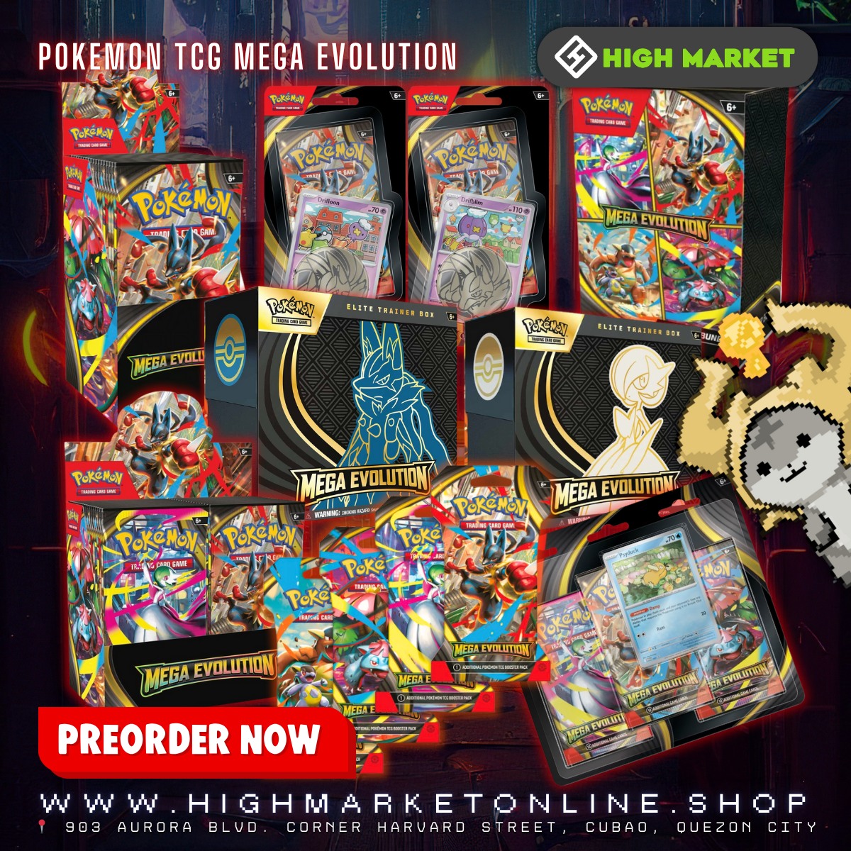 High - 🔥 MEGA POWER AWAITS! 🔥 The Pokémon TCG: Mega Evolution ...