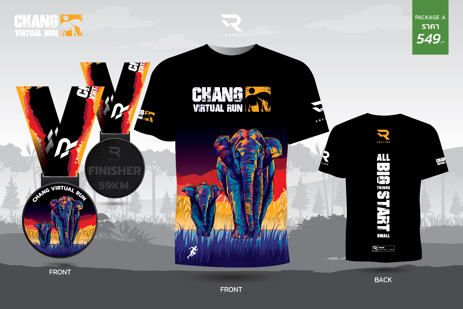 Run Anyway - 📣 เปิดลงทะเบียน กิจกรรม 🐘 Chang Virtual Run... | Facebook