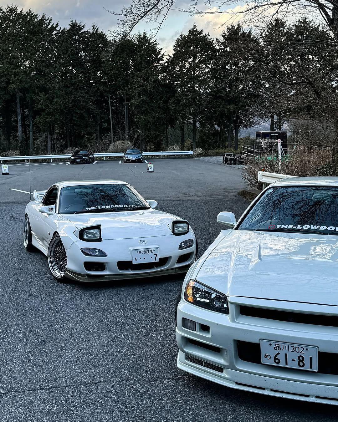 Mazda RX-7 FD - Nissan skyline R34