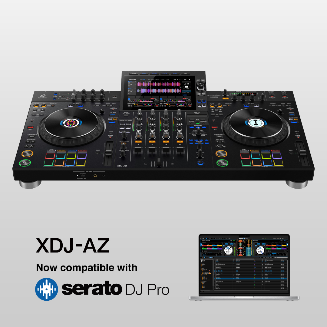 Does the XDJ-AZ come with Serato Pro software?