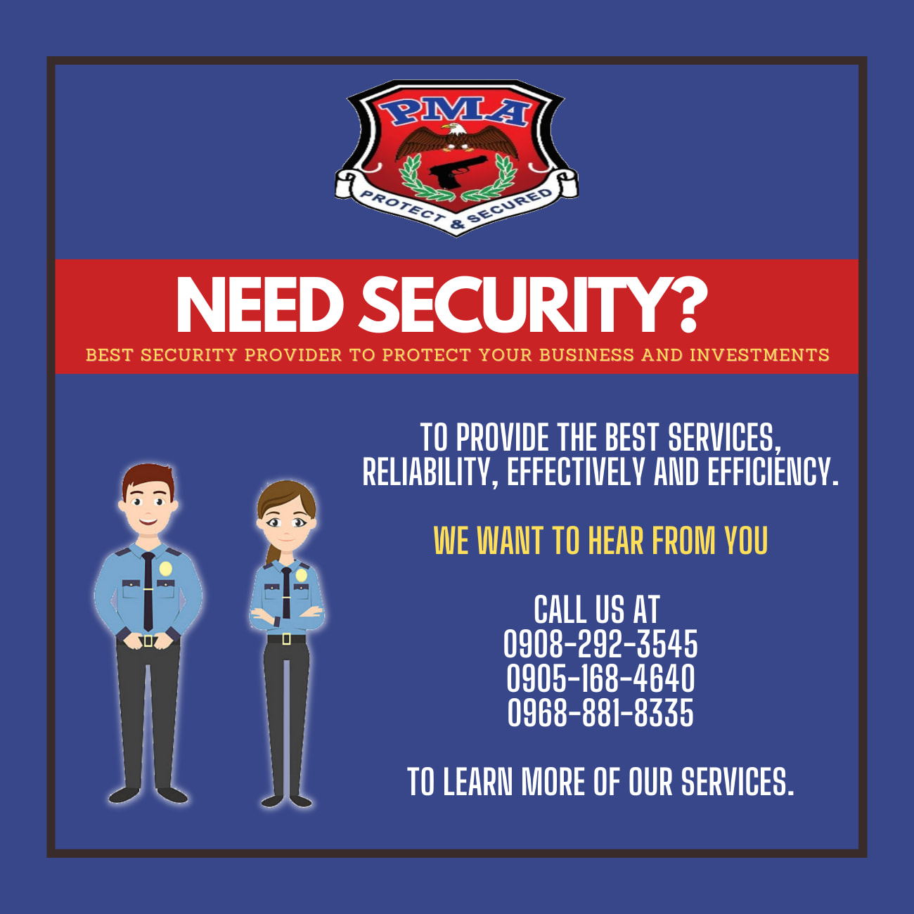 PMA Protect & Secured