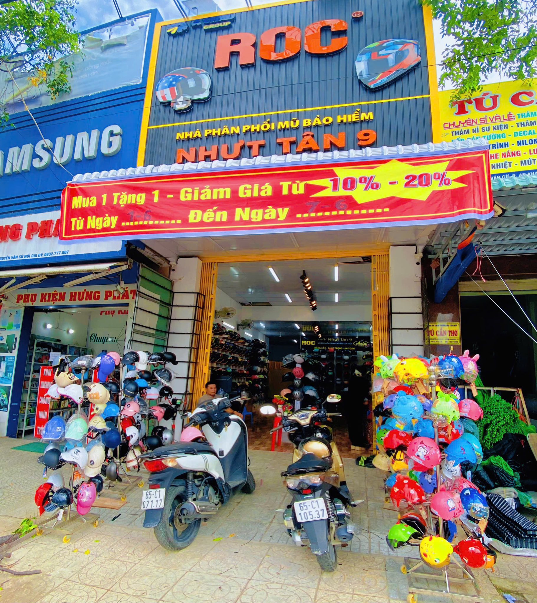 Nón - MỪNG KHAI TRƯƠNG SHOP NÓN BẢO HIỂM NHỰT TÂN 9 MUA 1 TẶNG 1 ...