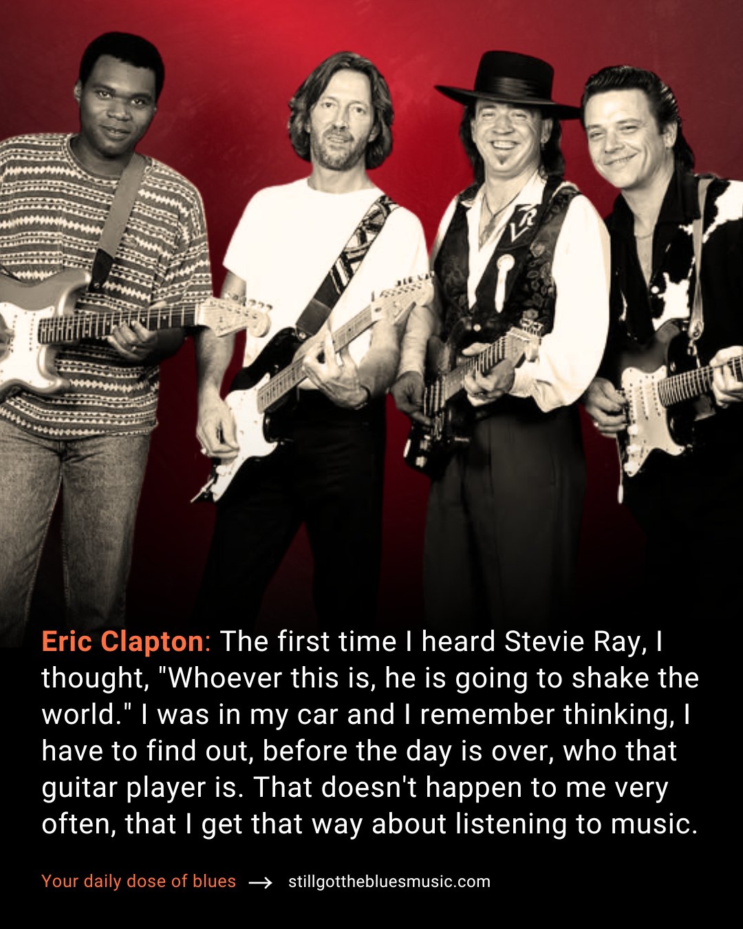 希少生写真Stevie Ray Vaughan & Eric Clapton 希少生写真Stevie Ray Vaughan & Eric Clapton 希少生写真Stevie Ray