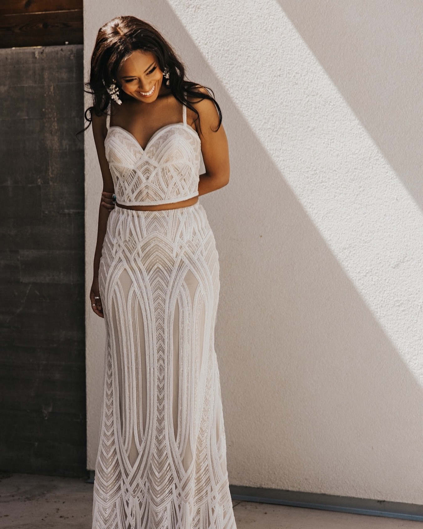 two piece holiday dress We love a versatile party look✨ This is perfect for your reception plus you can wear it again for anniversaries! If you are looking for a party make sure story: Mini check