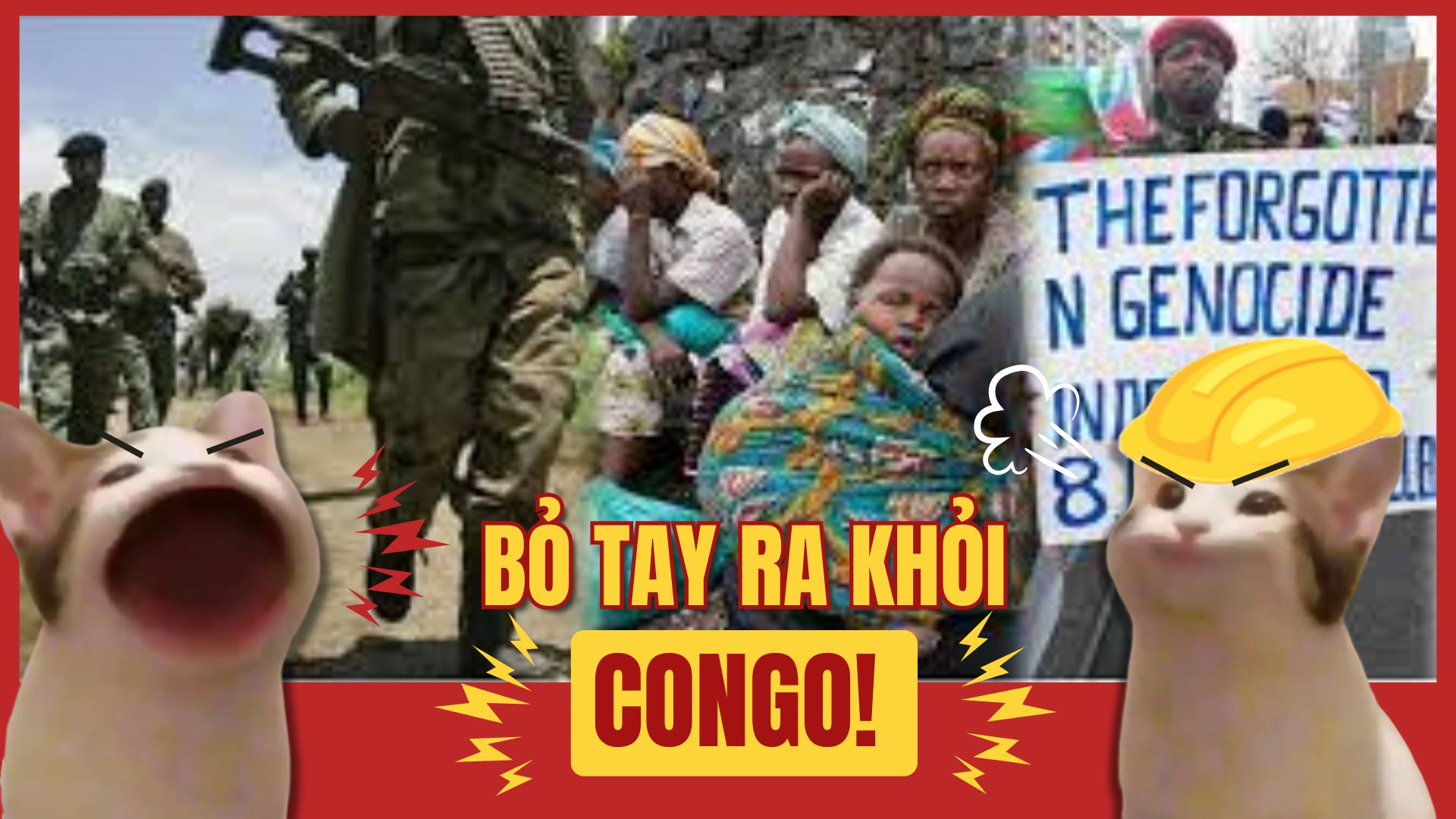 BỎ TAY RA KHỎI CONGO! Congo là trái... - L'internationale | Facebook