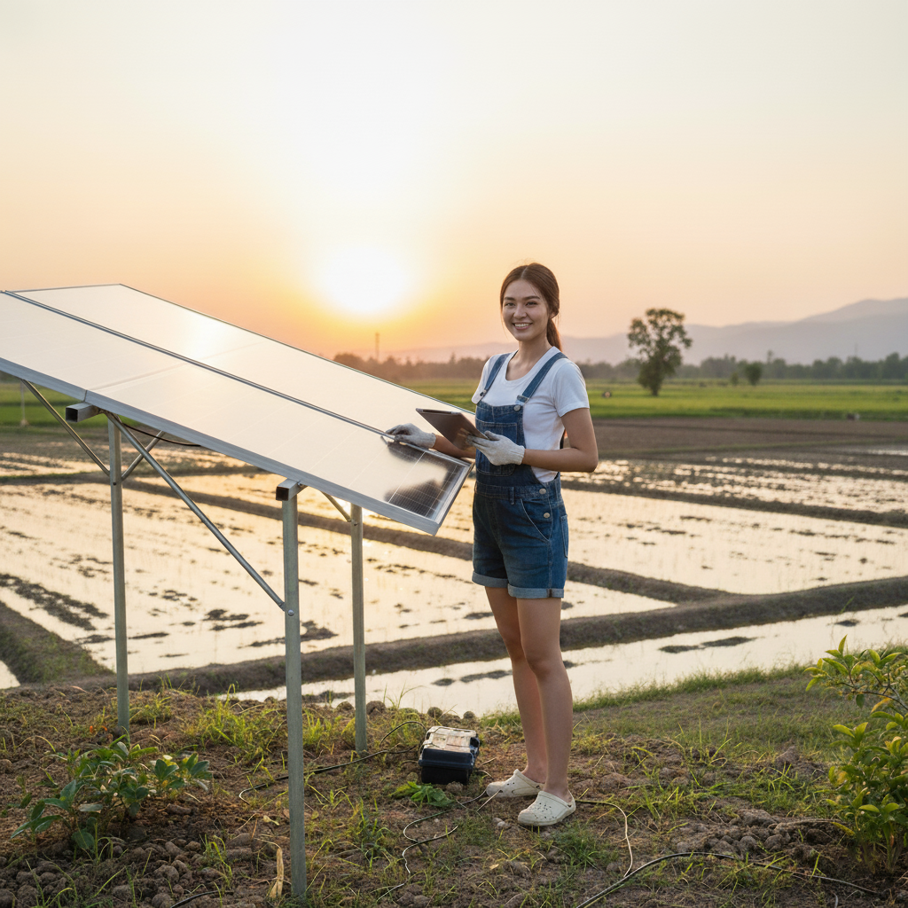 Smart solar cell โซล่าเซลล์ประหยัดพลังงาน | Bangkok