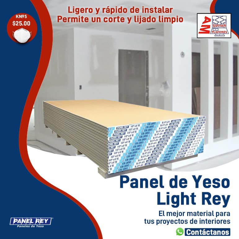 El Panel de Yeso Light Rey, le... - Suspensión y Plafones AM | Facebook