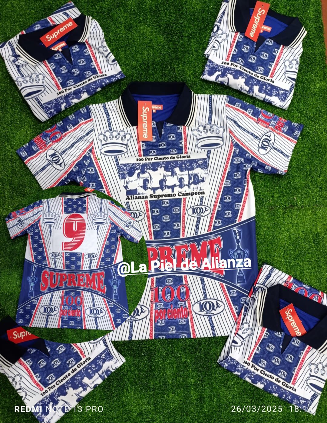 d*7様 Supreme Alianza Soccer Jersey M 💥CAMISETA SUPREME ALIANZA