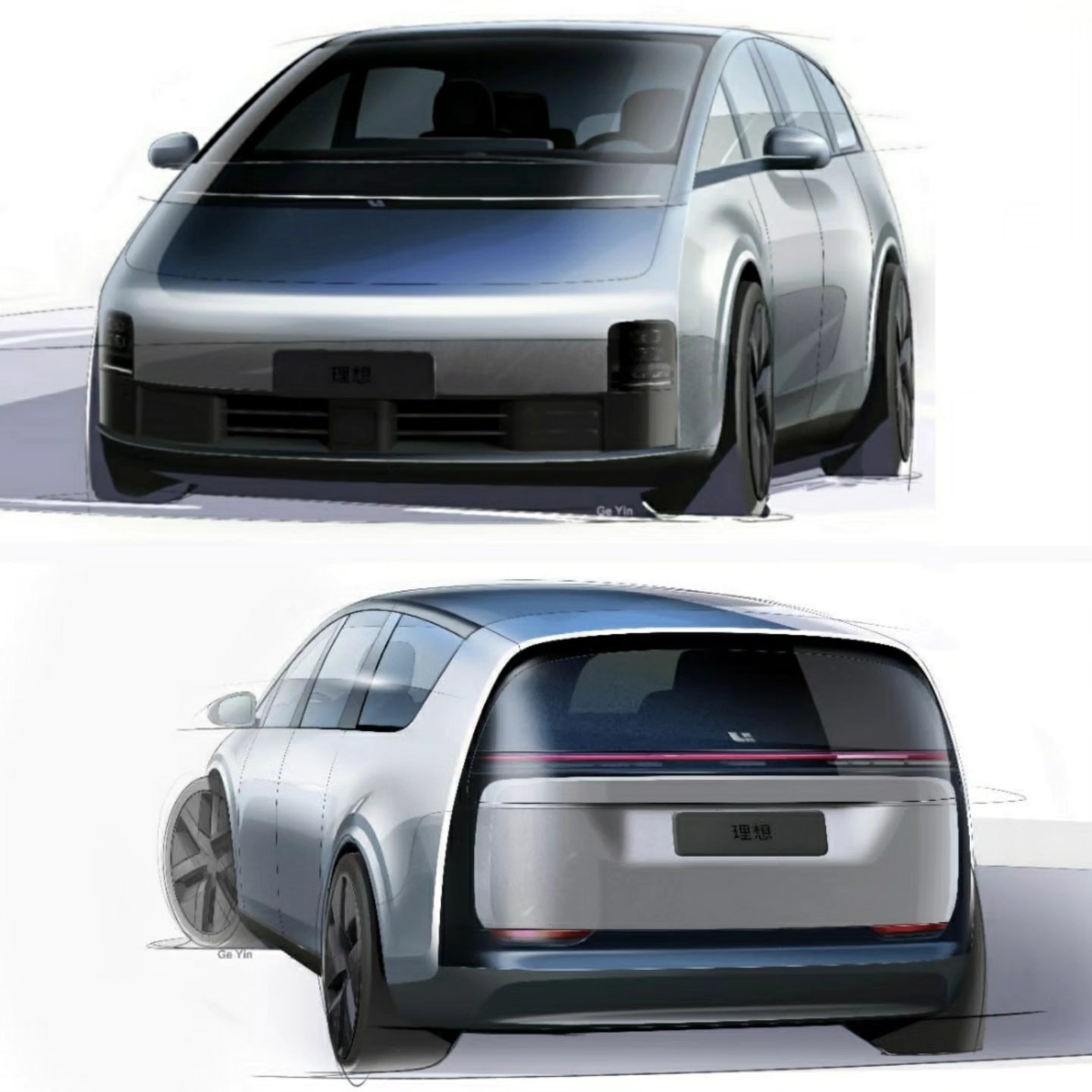 More Li Auto Mega official exterior... - Chinese Car Design | Facebook