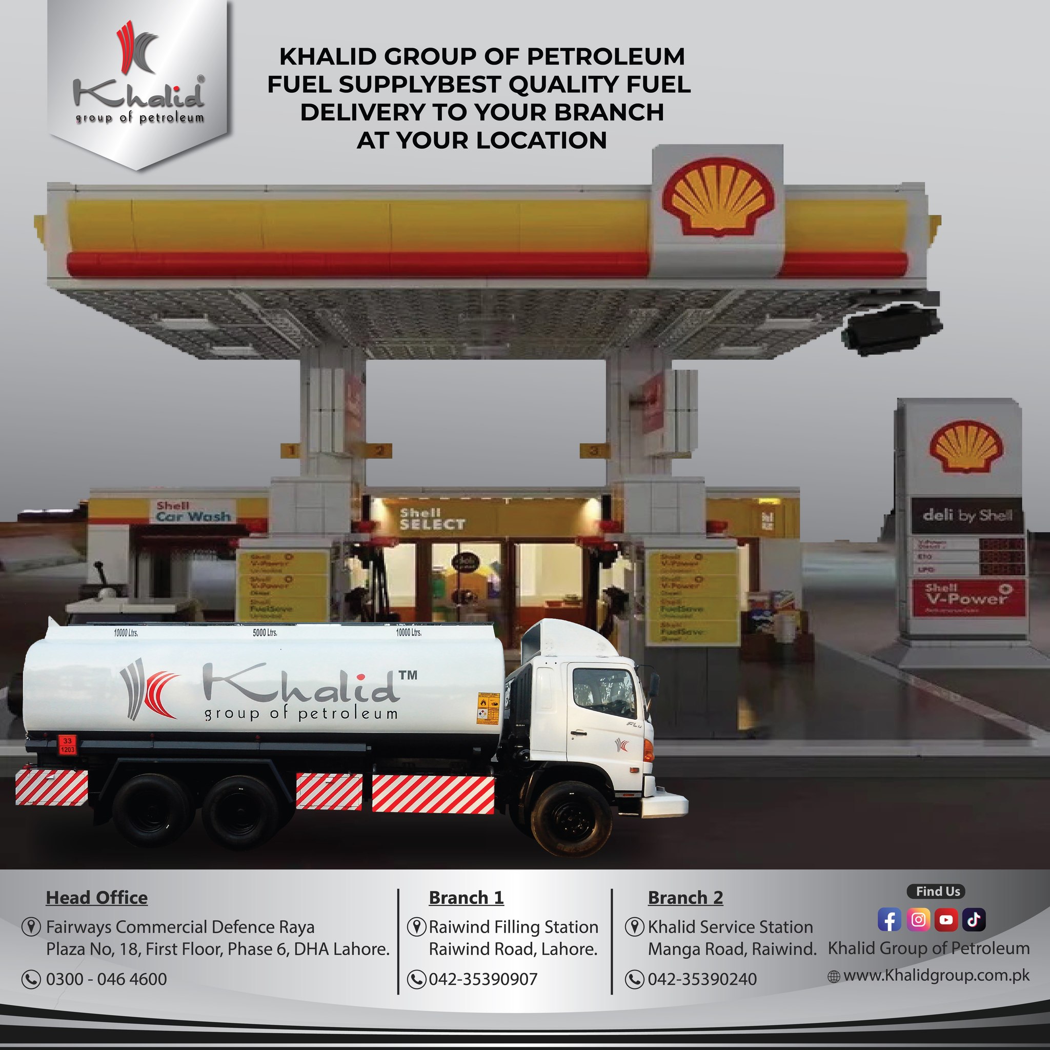 Khalid - Fuel Delivery Services At Khalid Group of Petroleum, we go ...