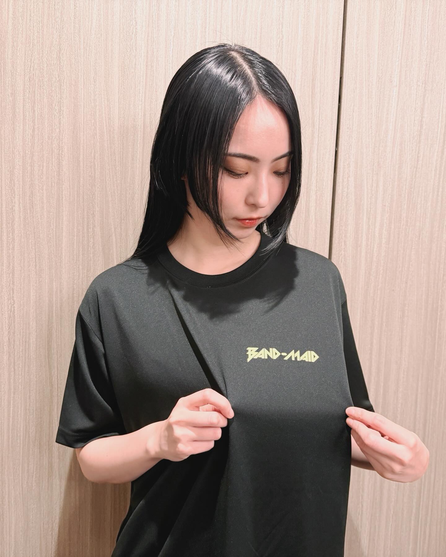 11.25 GOTOUCHI MESH-T GOLD LOGO #bandmaid #東京