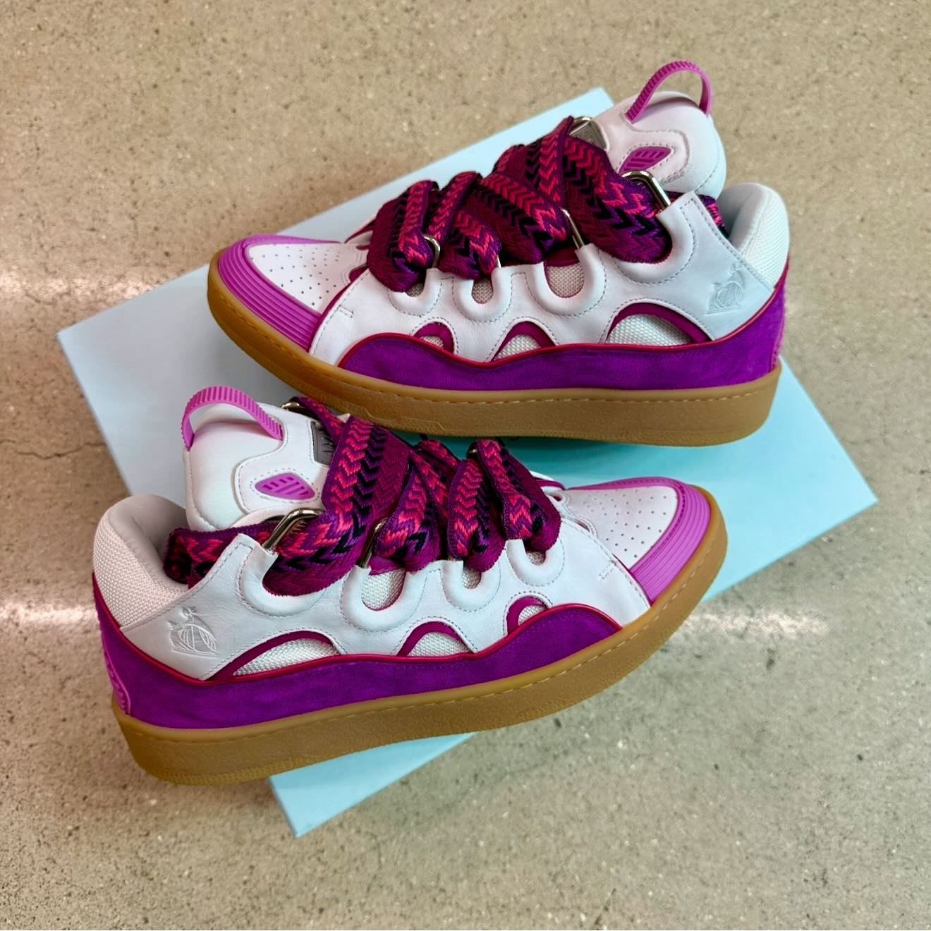 BRAND NEW LANVIN CURB SNEAKERS SIZE 43 EU / 10 US OG ALL $750 