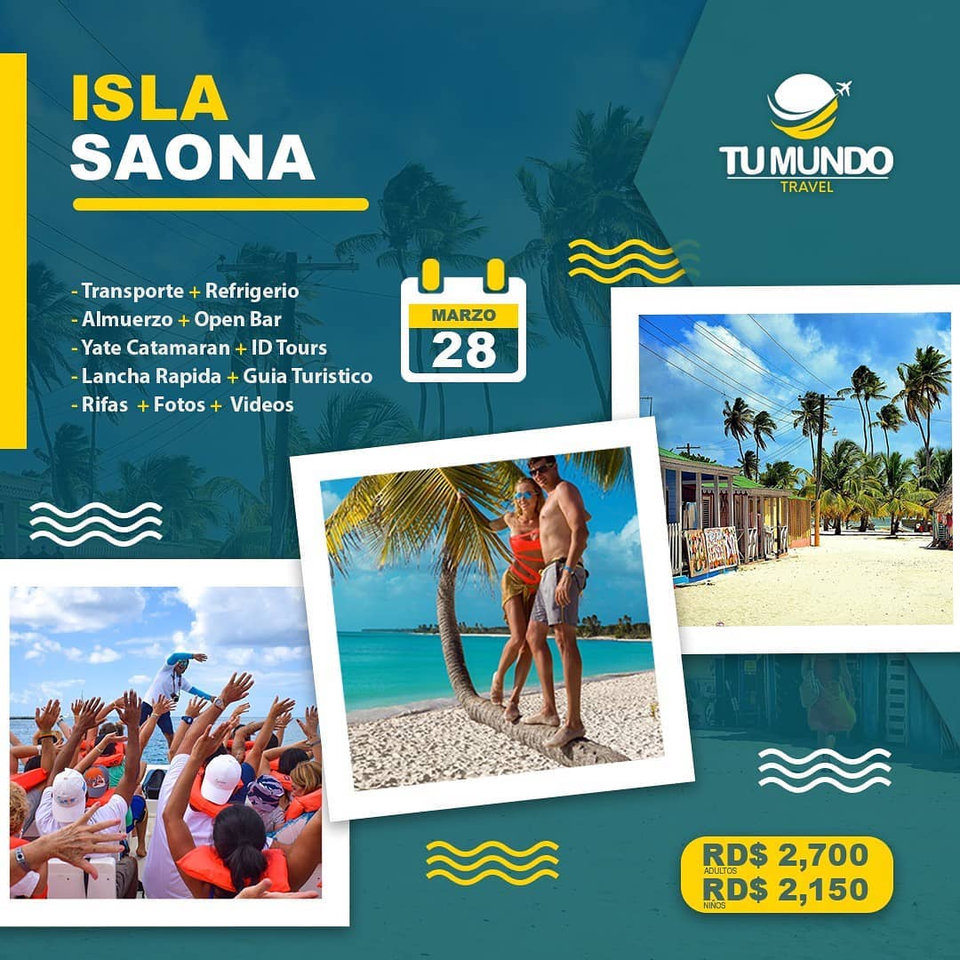 🏝 ISLA SAONA ⛱ 💦 #Islasaona💦... - TU MUNDO TRAVEL RD | Facebook