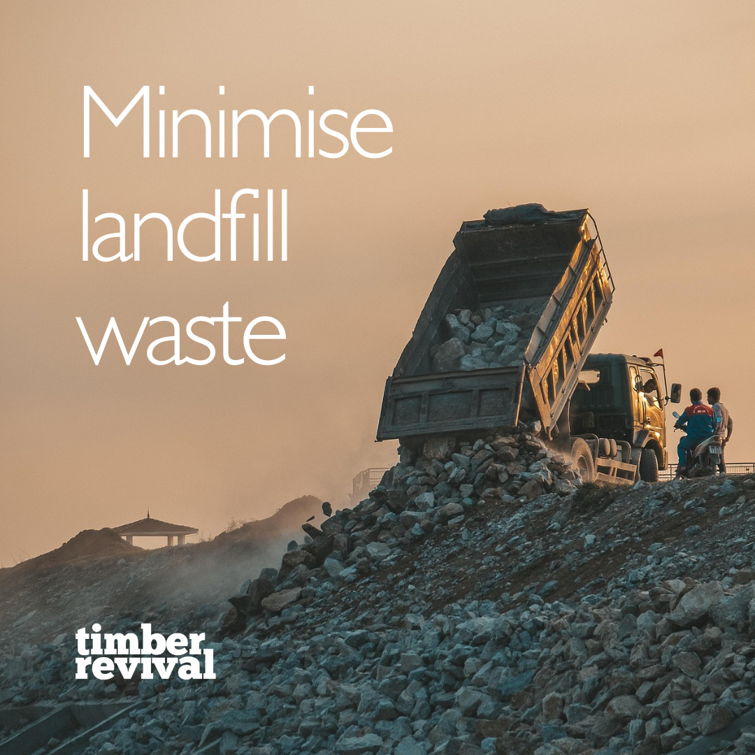 Timber - By selecting a recycled or reclaimed timber product, you’re ...