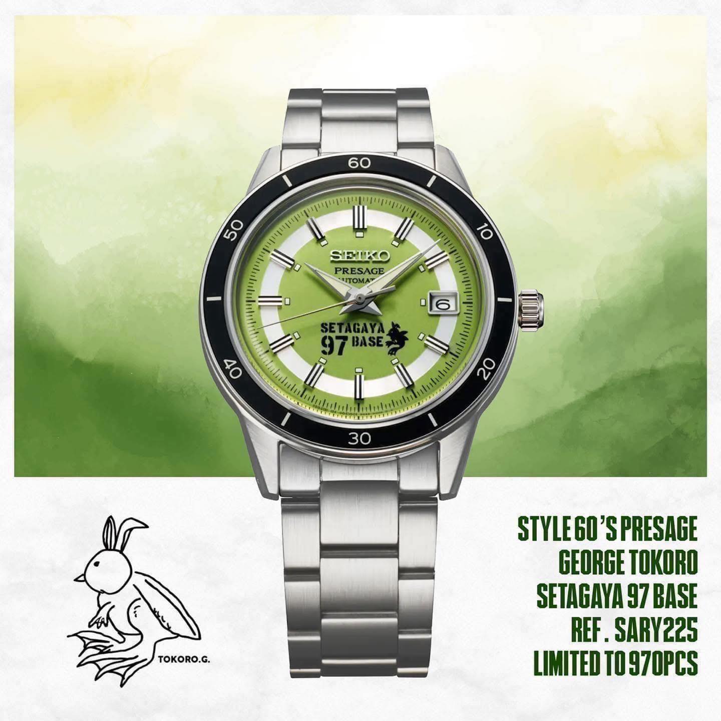 Ready Stock Brand New Seiko Style 60's Presage George Tokoro