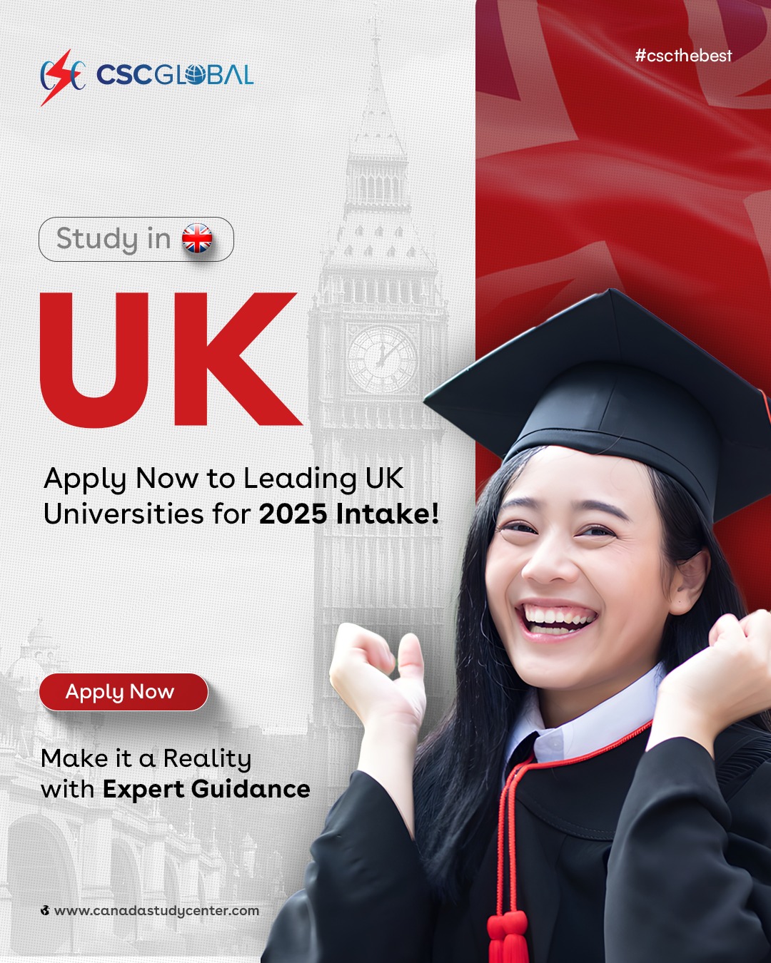 CSC Global - 🎓 Study in the UK – 2025 Intake Open! Your... | Facebook