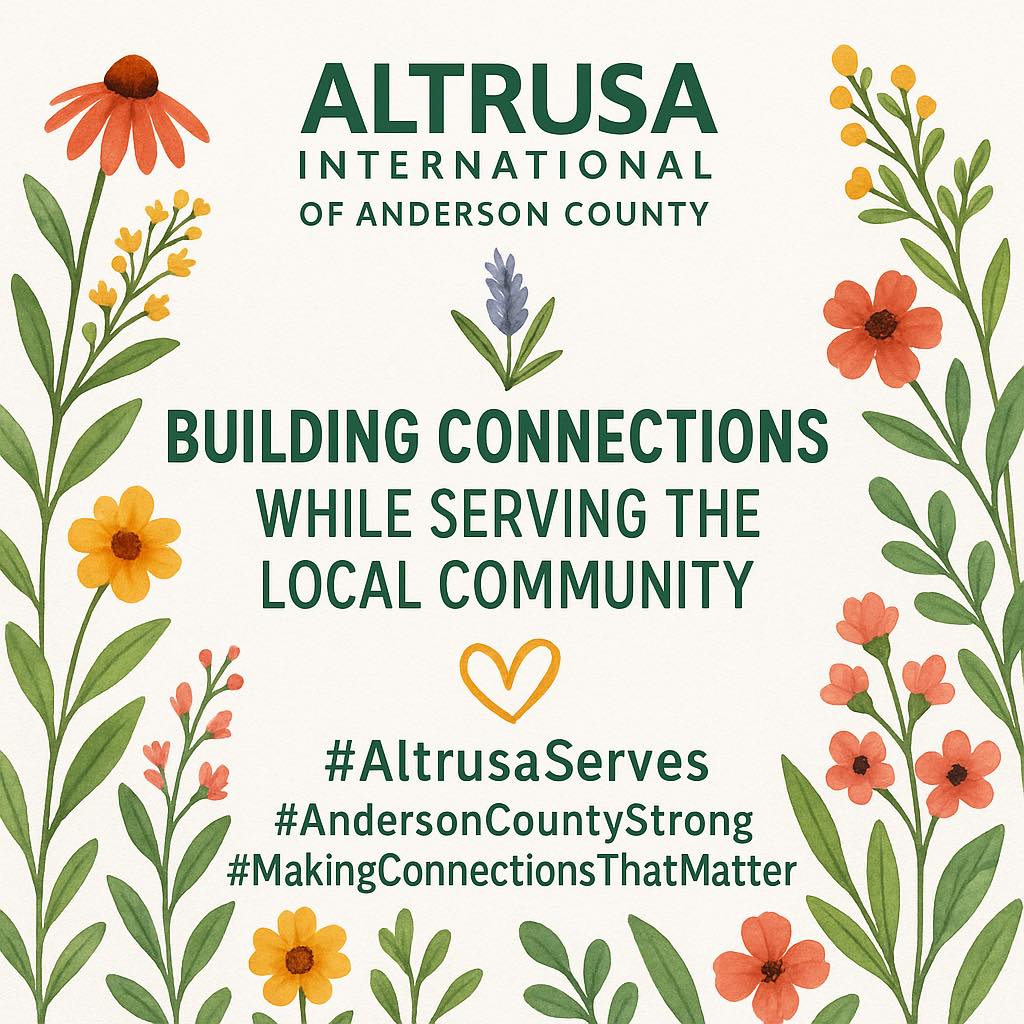 🌟... - Altrusa International of Anderson County, Inc. | Facebook