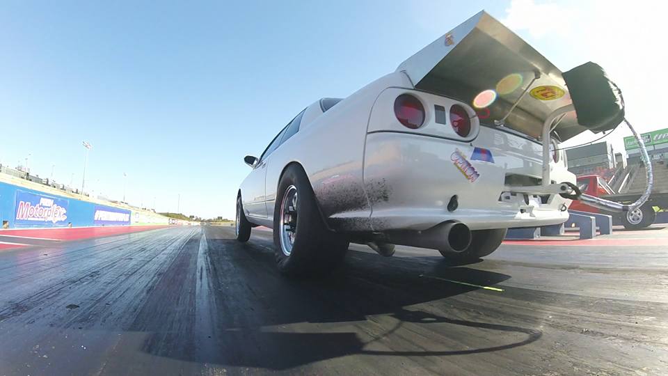 C-Red Tuning - Ian's 2JZ powered R32 run a P.B of 9.55 at...