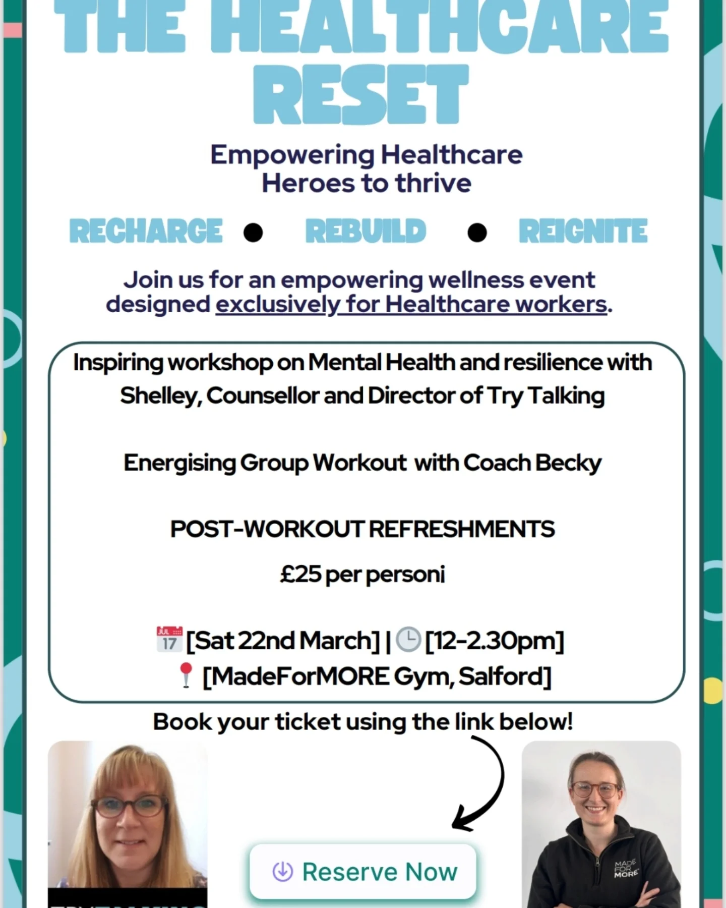 Try - Please share with healthcare friends and colleagues. Reserve a ...
