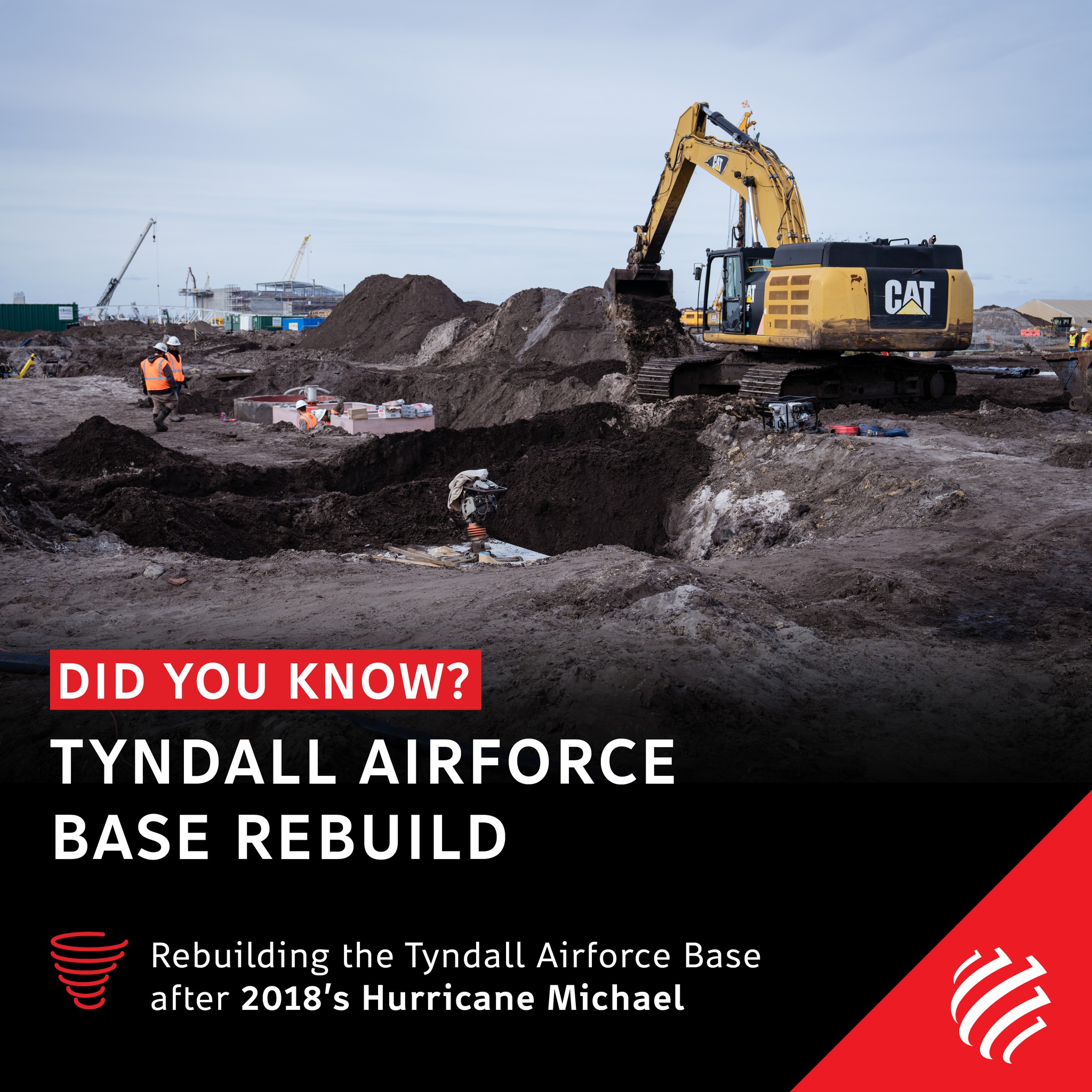 Clough - 🏗️ Rebuilding Tyndall Air Force Base! After Hurricane Michael ...