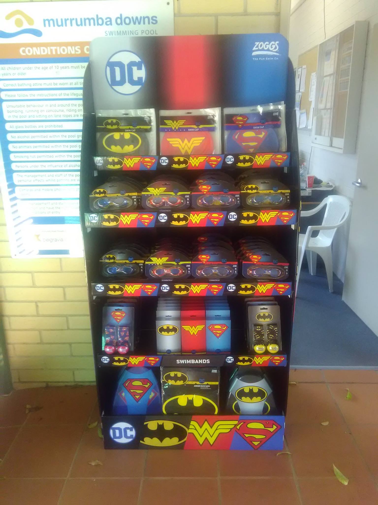 Even Super Heroes get time off for the Holidays. Let Batman and