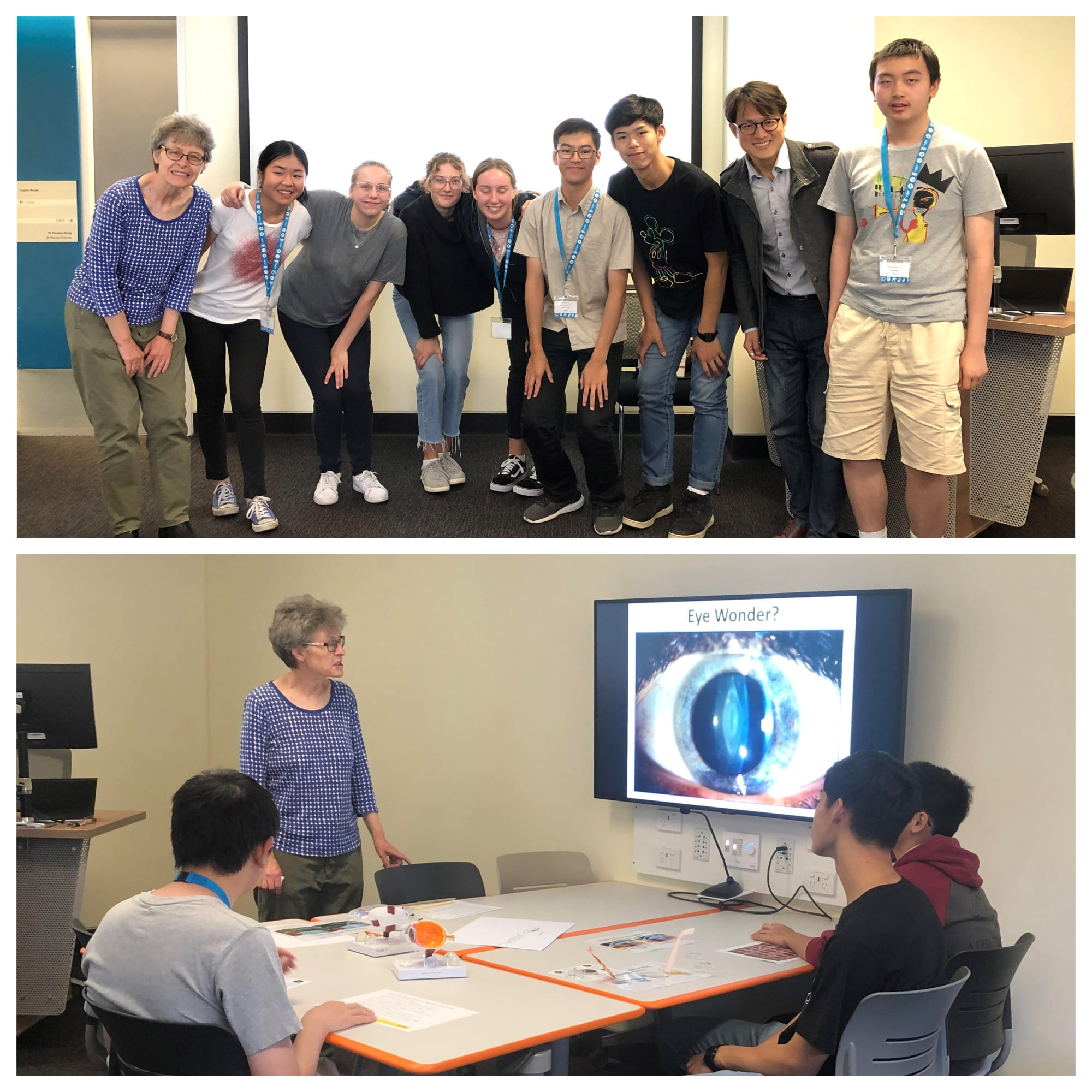 Last week a group of... - UNSW Optometry and Vision Science | Facebook