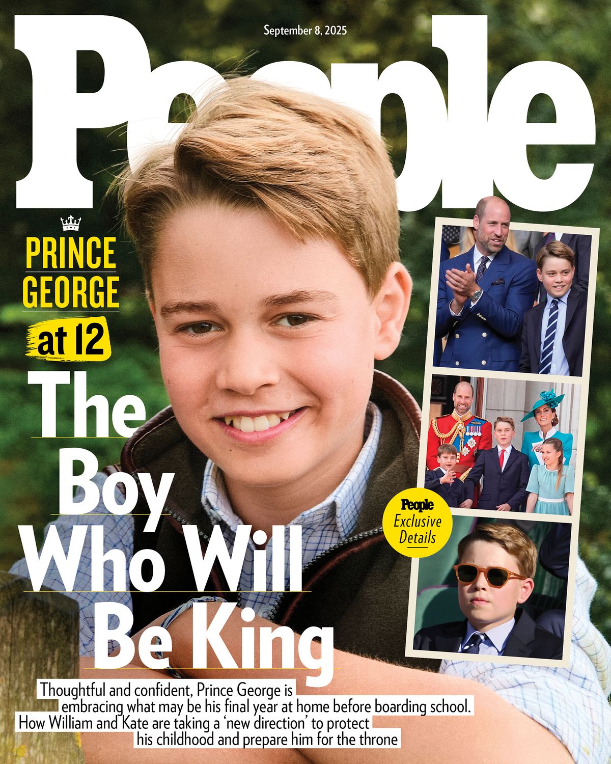 People - 🔗: bit.ly/47bTQ9l On May 5, Prince George stepped into the ...