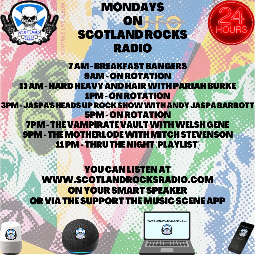 Scotland Rocks Radio - and that brings us to the end of another day of ...