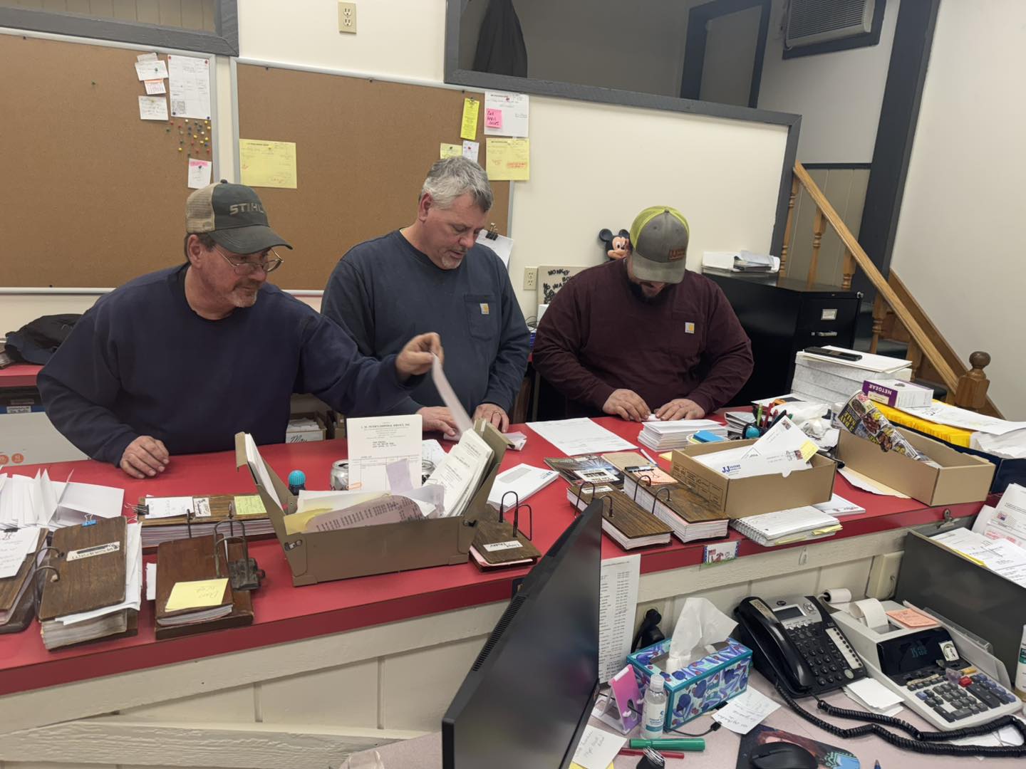 The three owners working hard... - JJ Peters Disposal, Inc. | Facebook