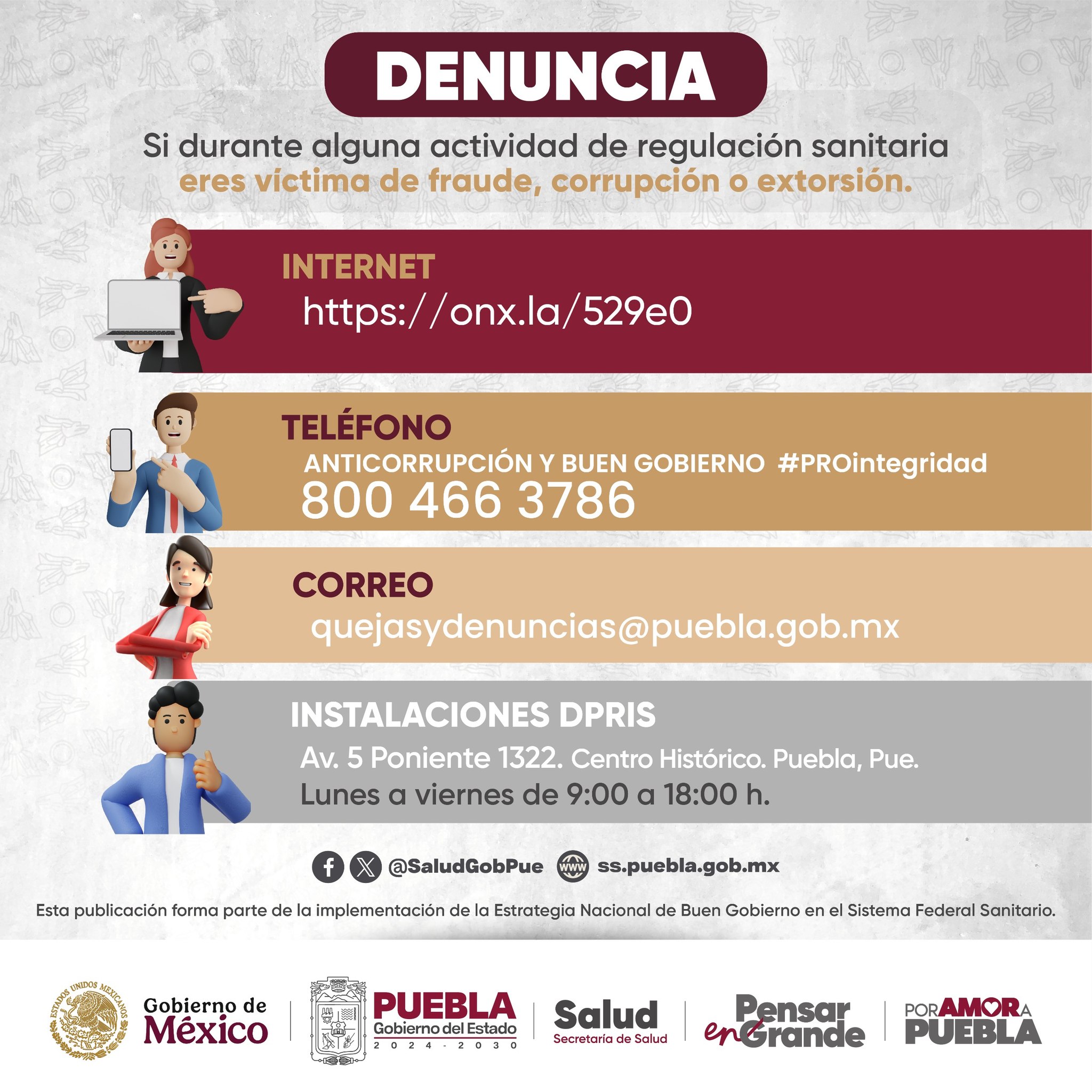 Secretaría - El Gobierno de Puebla, a través de la DPRIS y en ...