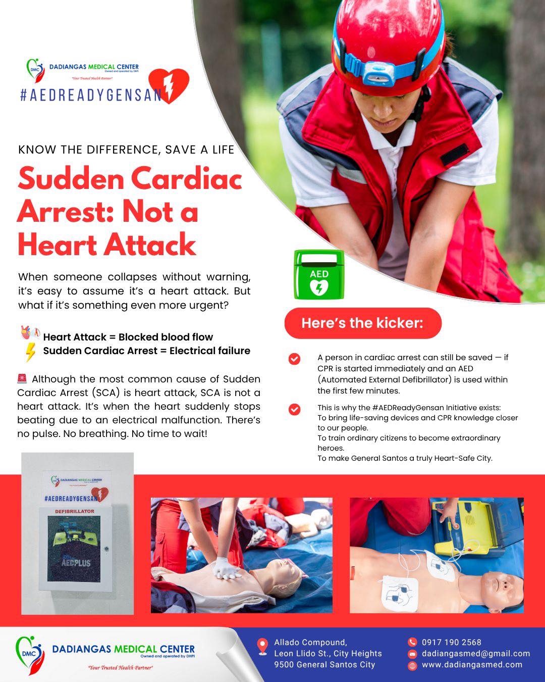 Dadiangas - Sudden Cardiac Arrest: Not a Heart Attack — Know the ...