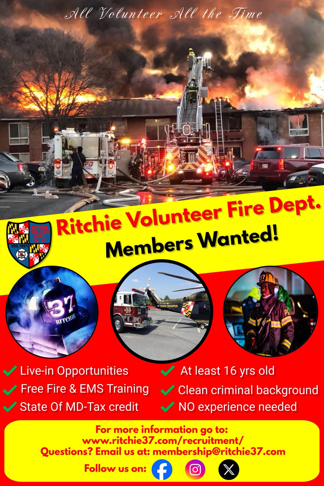 Ritchie Volunteer Fire Department | Capitol Heights MD