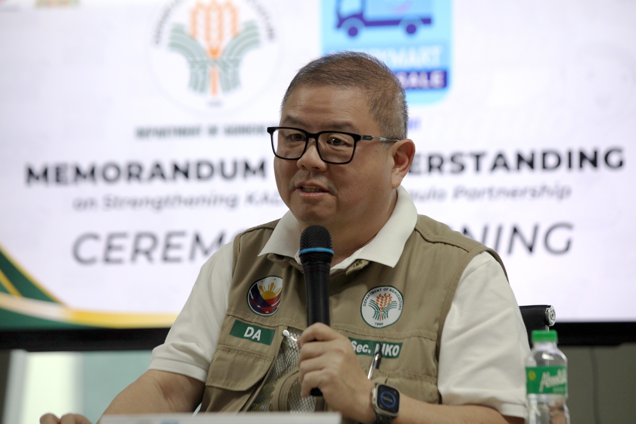 Philippine - JUST IN: Agriculture Secretary Francisco Tiu Laurel Jr. is ...