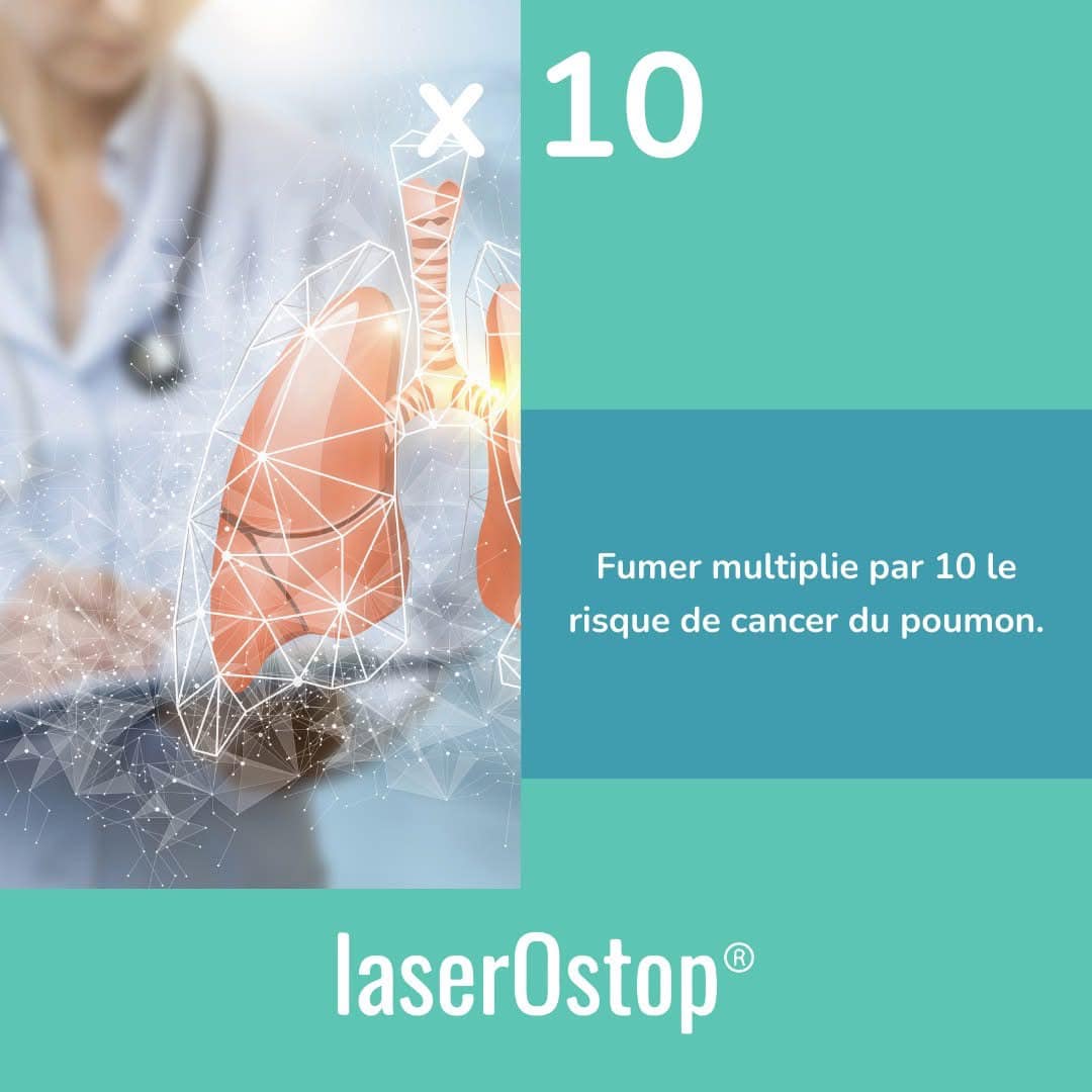 J'arrête - 🚭 Fumer multiplie par 10 le risque de cancer du poumon. 😧 ...