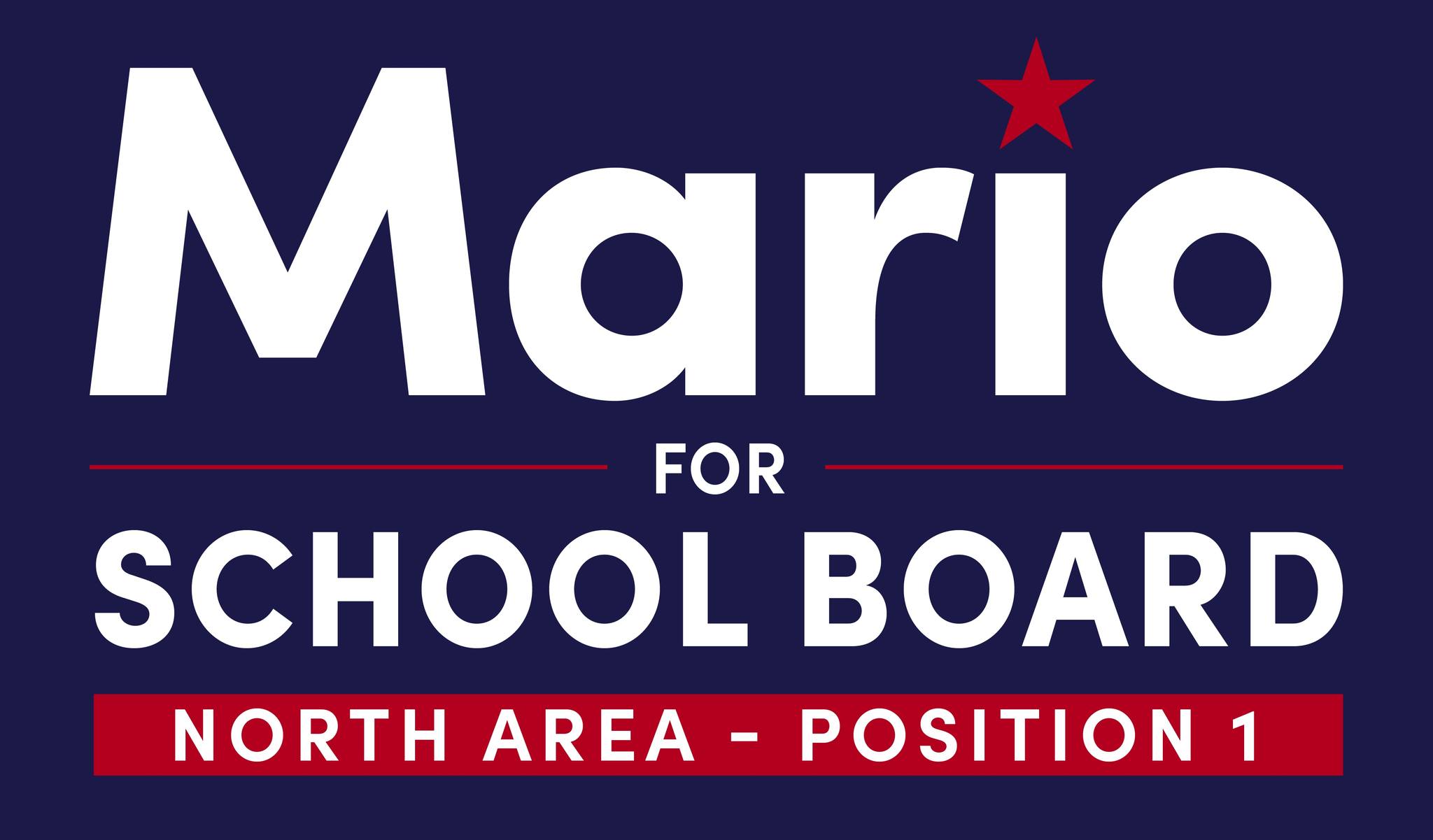 Mario Garcia III - SMSD Board of Education