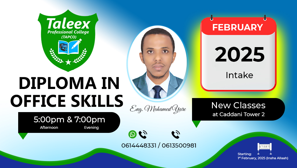 Taleex Professional College | Mogadishu