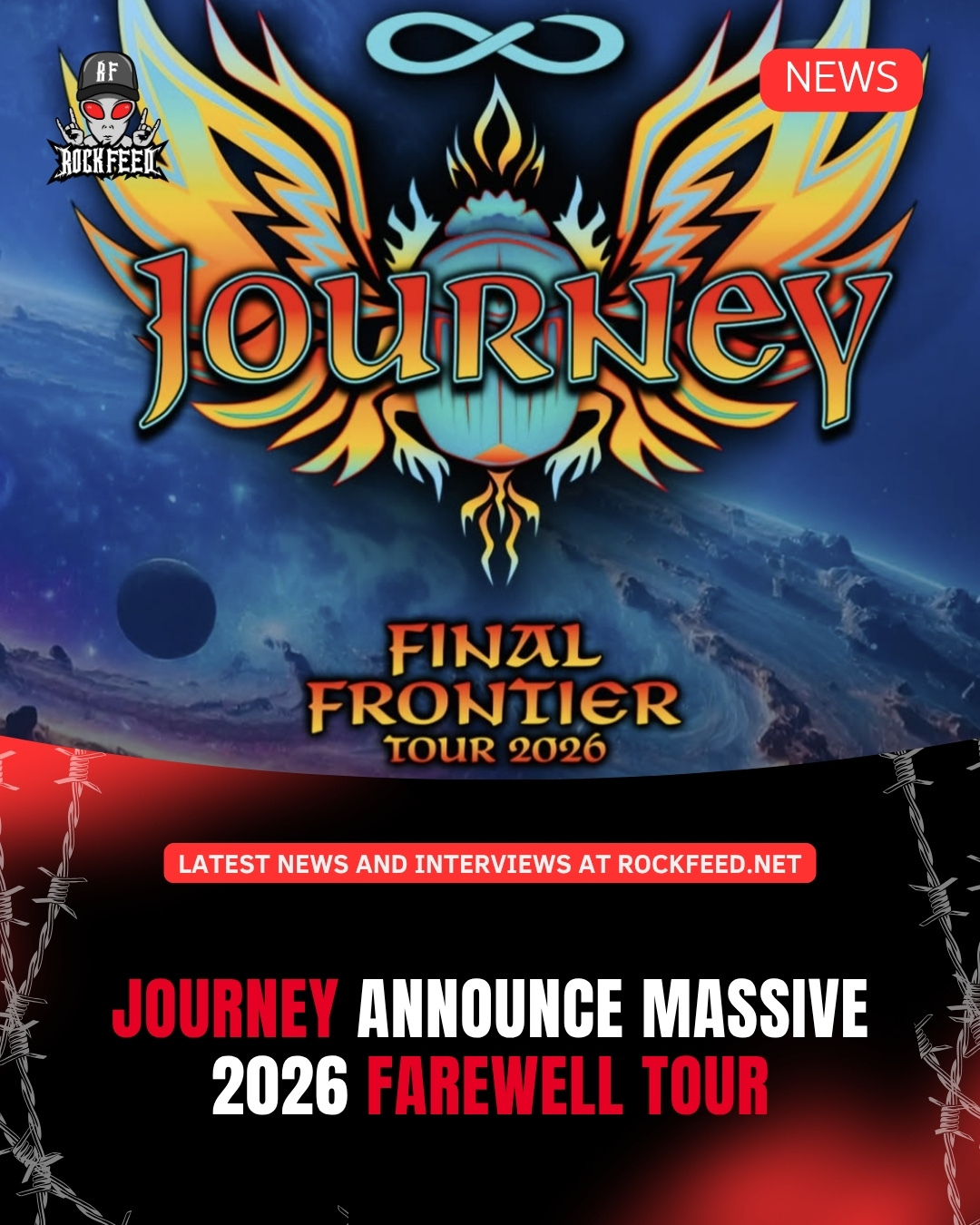 Rock Feed - JOURNEY have officially announced their Final... | Facebook
