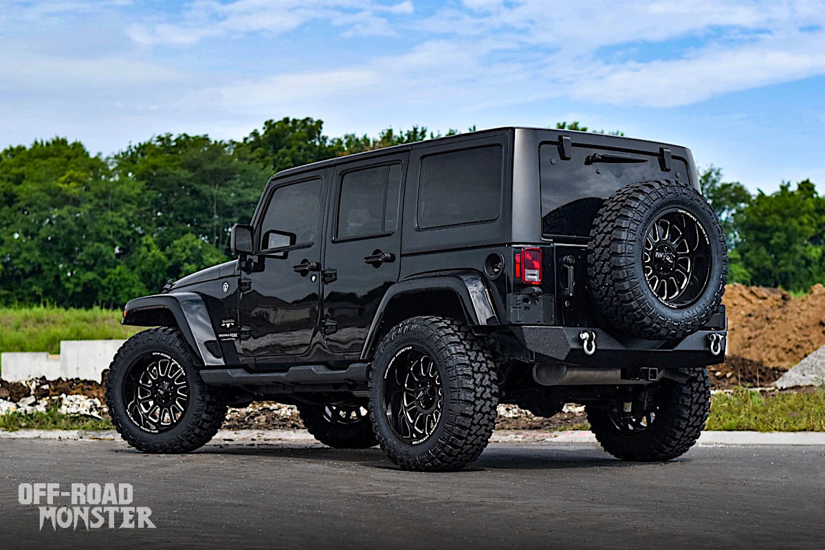 JKU with the perfect setup!👌... - Off-Road Monster Wheels