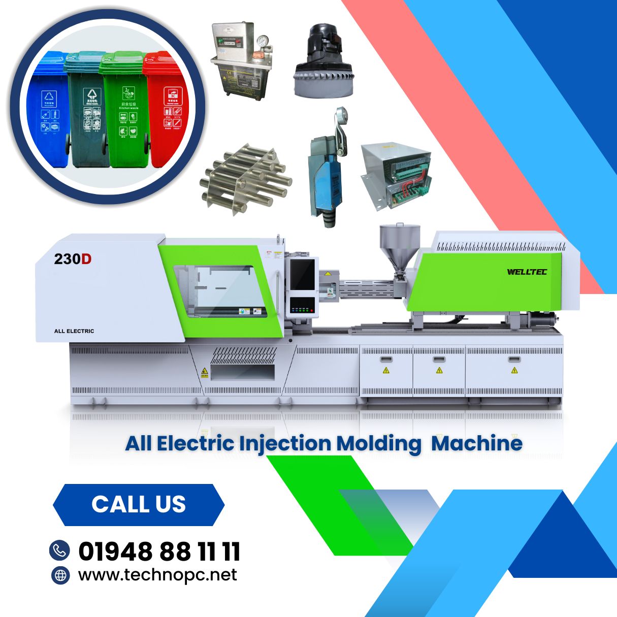 TECHNO - WELLTEC All Electric Injection Molding Machine Feel Free to ...