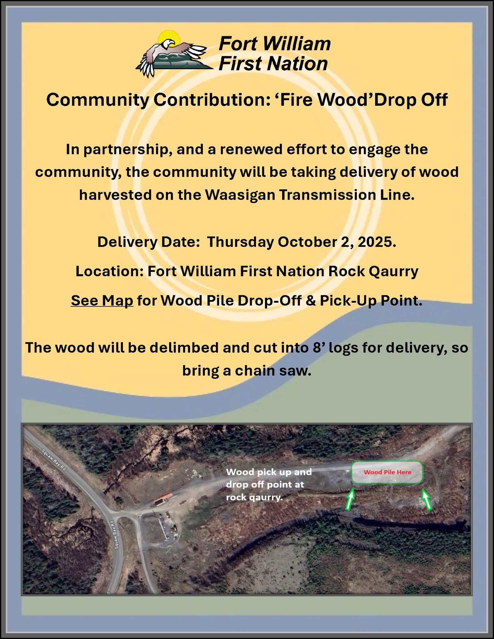 ⚠️ Fire Wood Available ⚠️ 8... - Fort William First Nation | Facebook